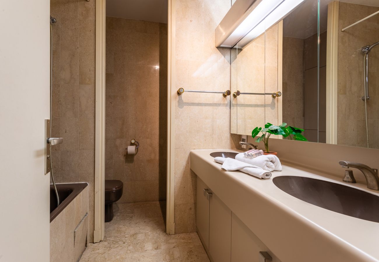 vacation rental in Cannes with 2 toilets including a separate guest WC