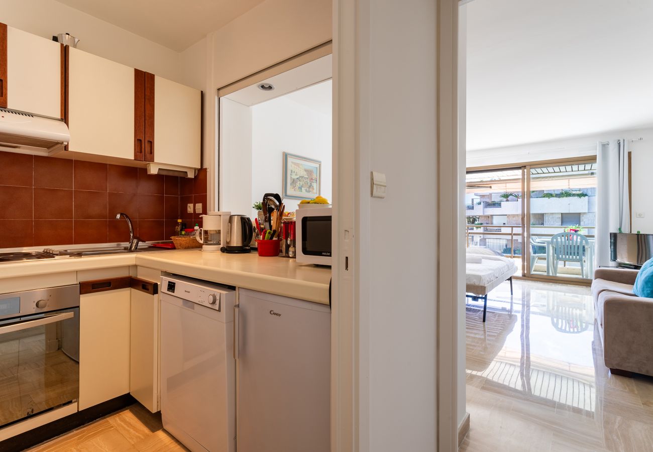 Studio in Cannes - BRA507 Studio terrasse Residence Gray d'Albion