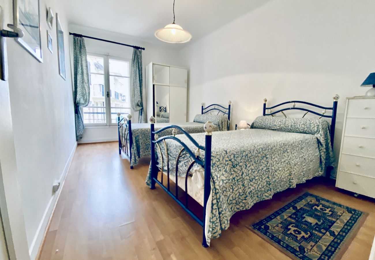 cozy bedroom with a warm style