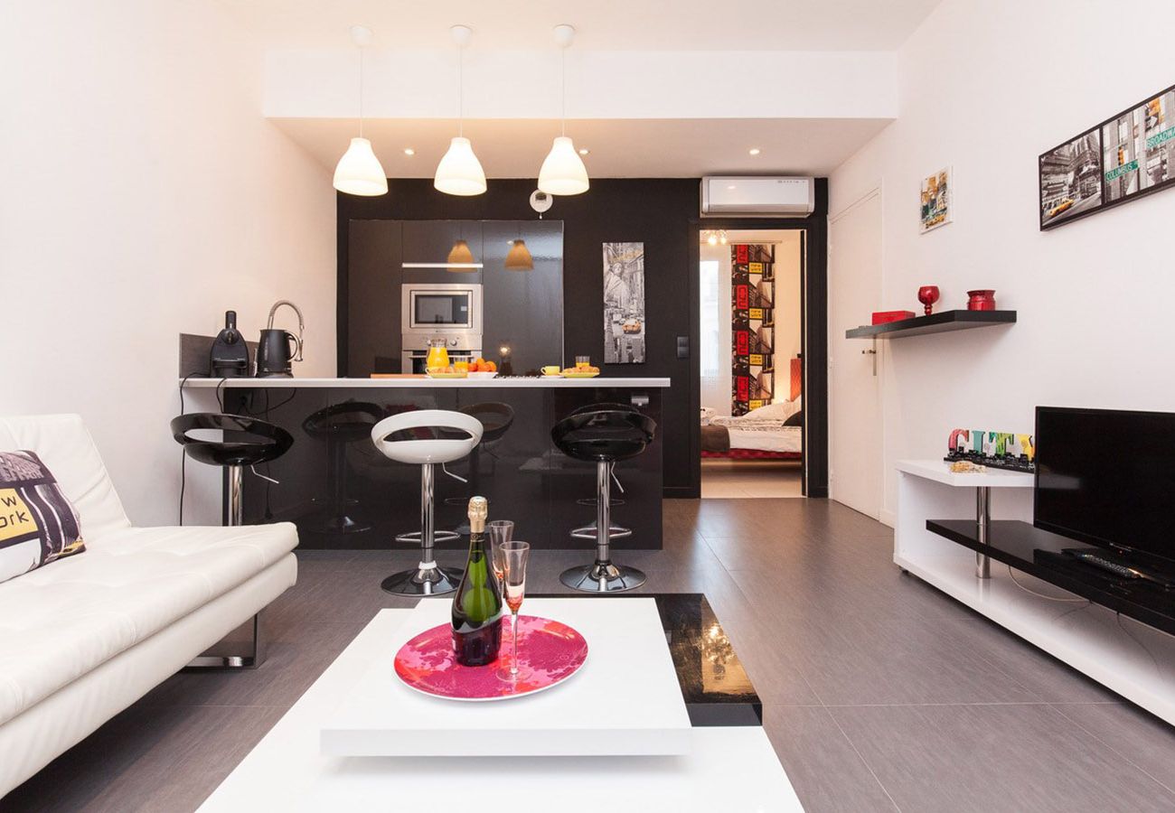 Apartment in Cannes - SUF3105 Beau 2 pièces modern bien équippé