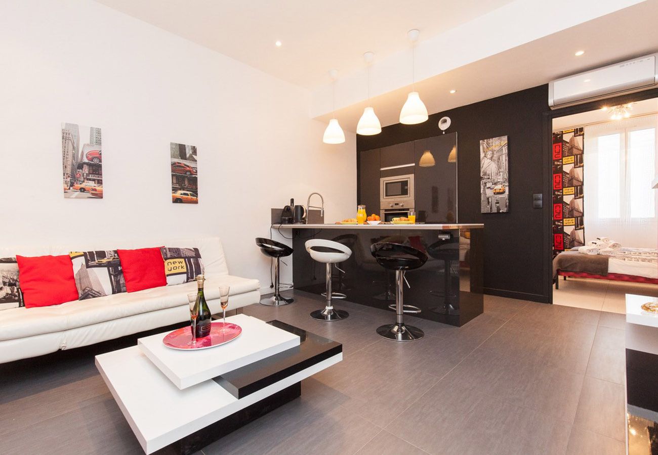 Apartment in Cannes - SUF3105 Beau 2 pièces modern bien équippé