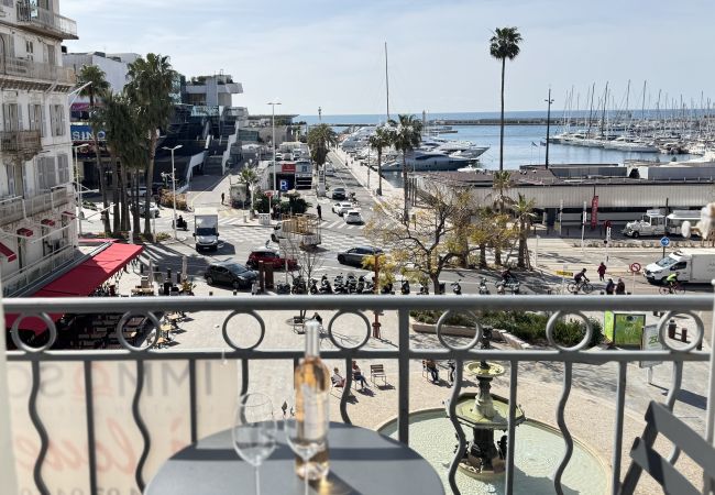 Apartment in Cannes - villa Carmela / charmante suite vue mer