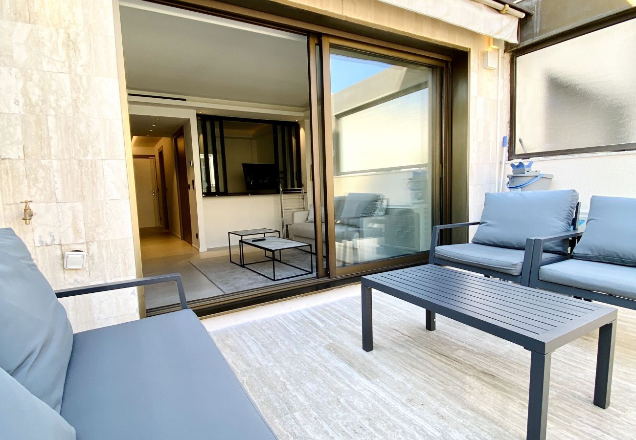 Studio à Cannes - DAV509 / Lumineux 2 pièces terrasse Gray D'Albion