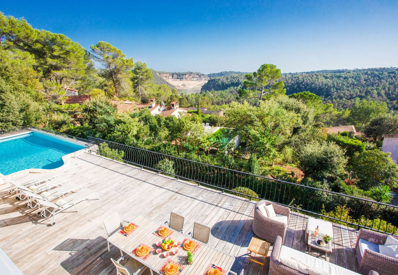 Villa à Roquefort-les-Pins - Villa Les Feuillets  VI4250 by Riviera Holiday Hom