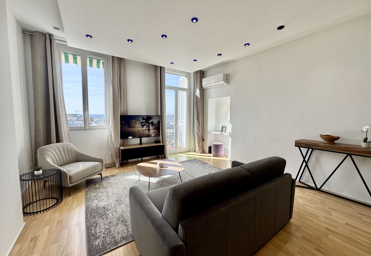 Appartement à Cannes - villa Carmela / charmante suite vue mer