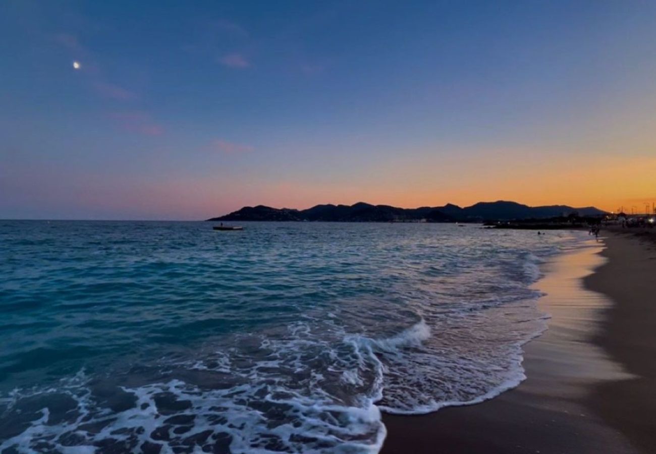 Appartement à Cannes-la-Bocca - Cannes Beach résidence / Vue mer piscine