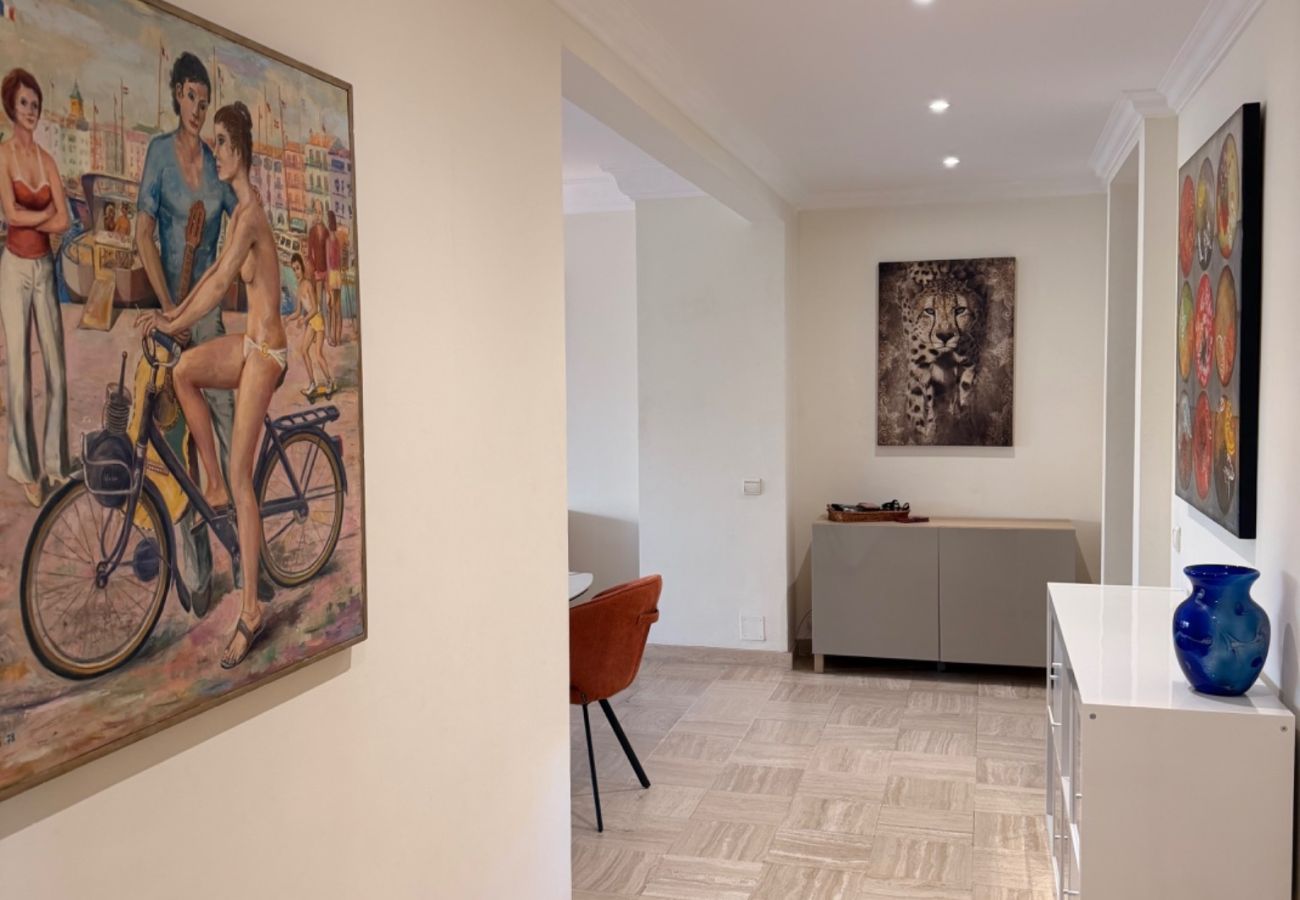 Appartement à Cannes - BELLE PLAGE 3, vue  mer