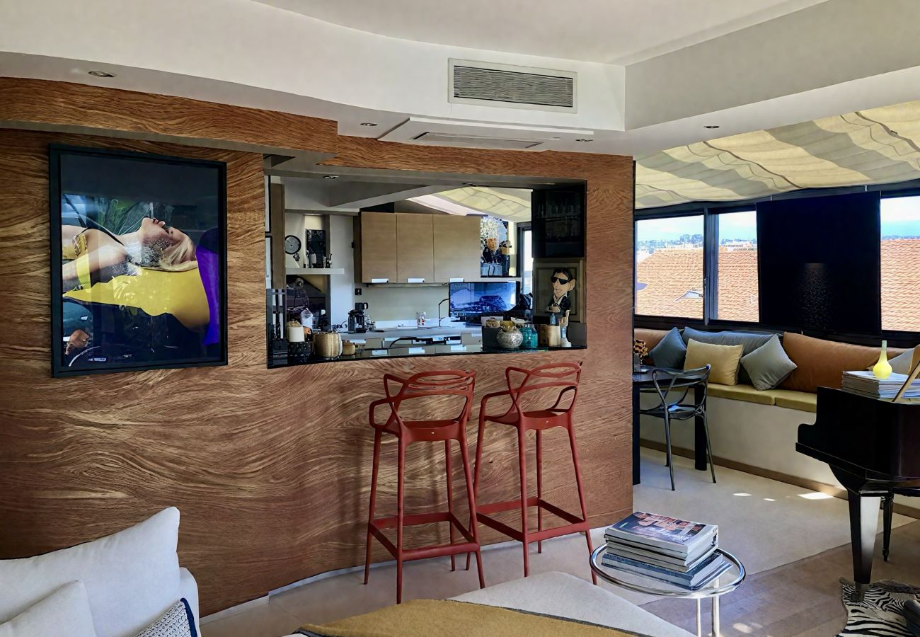 Appartement à Cannes - Gray d'Albion Penthouse, rooftop 30m2 & Jacuzzi