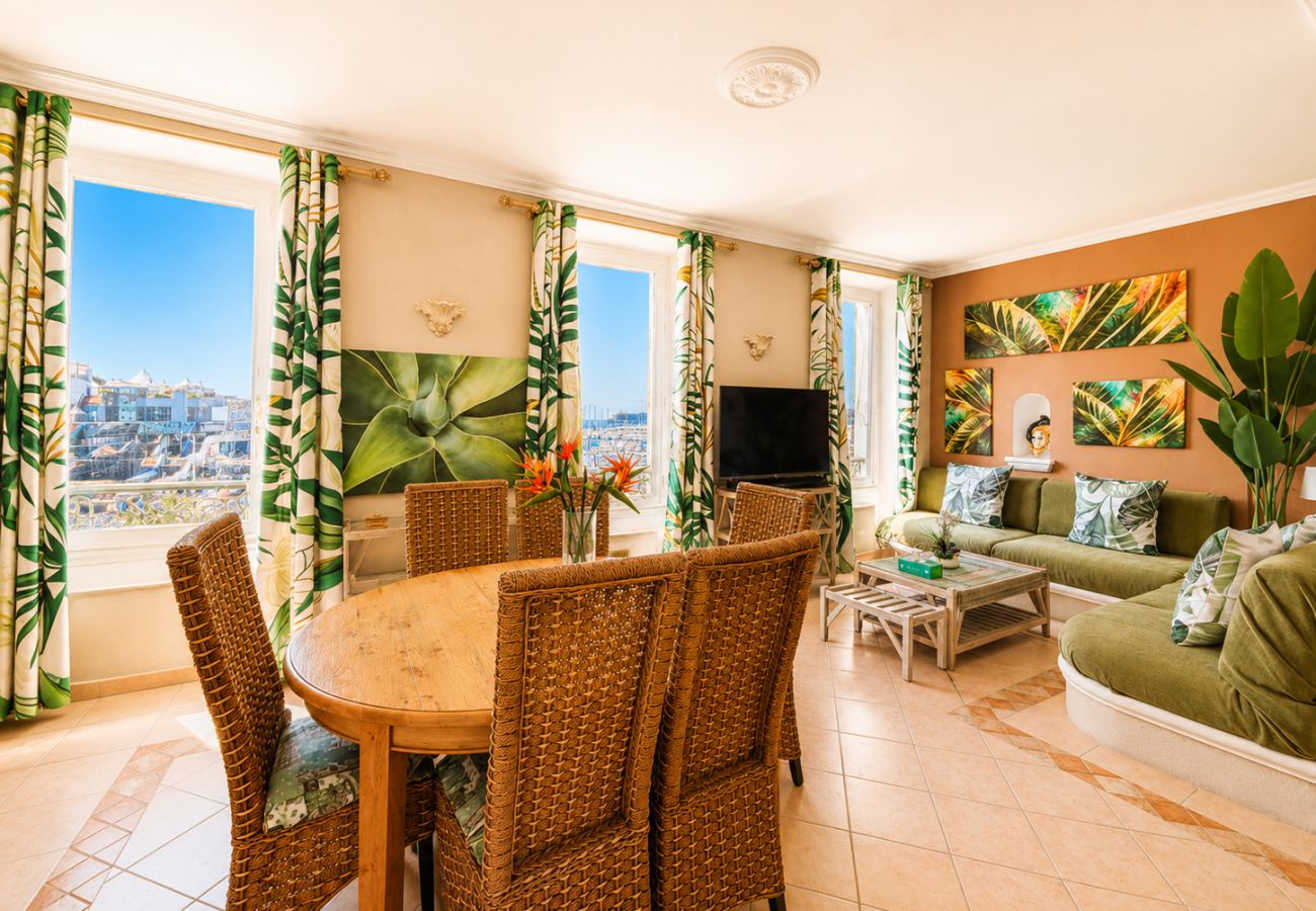 Appartement à Cannes - La vigie / centre-ville vue mer face palais