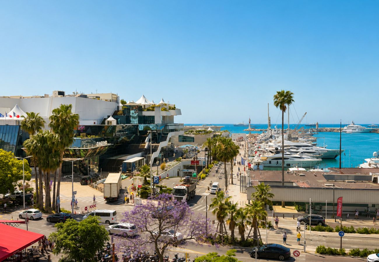 Appartement à Cannes - La vigie / centre-ville vue mer face palais