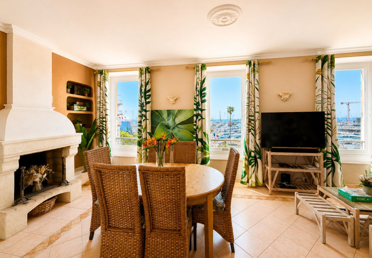 Appartement à Cannes - La vigie / centre-ville vue mer face palais
